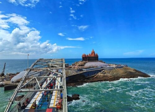 Vivekananda Rock Glass Bridge